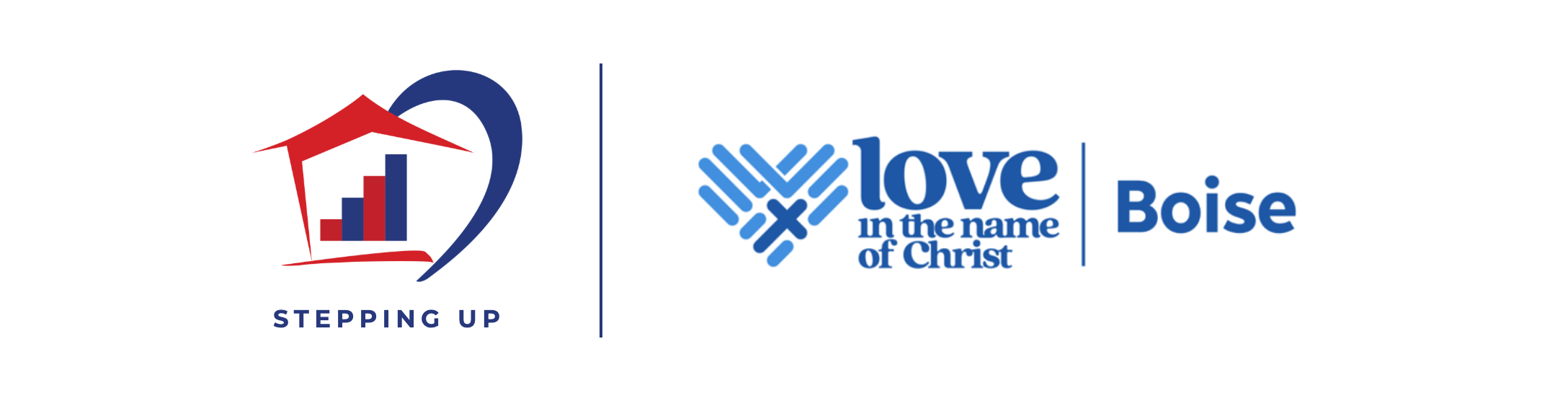 Stepping Up and Love In the Name of Christ — Boise, partnership lockup